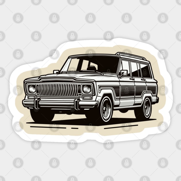 Jeep Wagoneer Sticker by Vehicles-Art